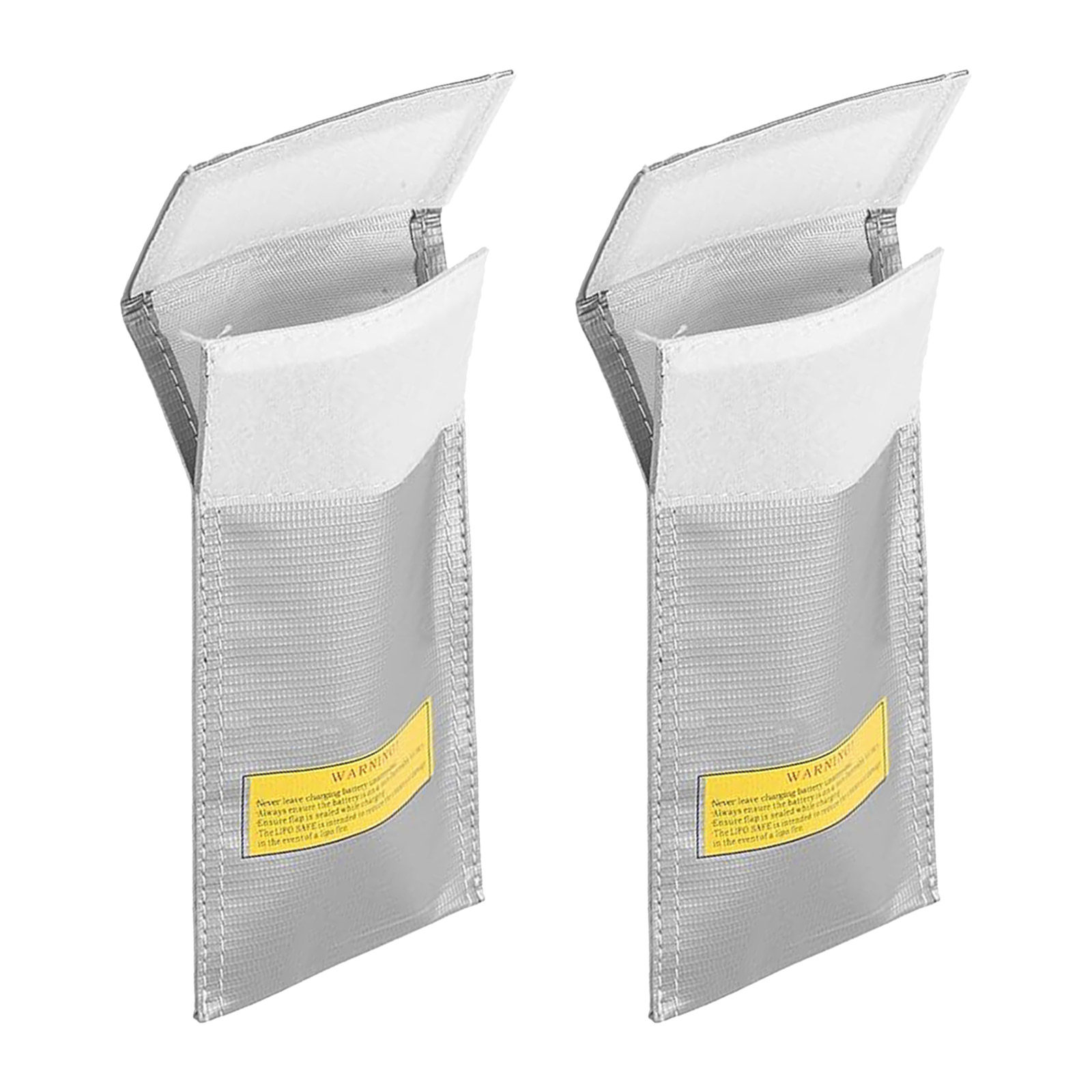 Drone Battery Bag - 2Pcs Lipo Safe Bag Fireproof Explosion-Proof