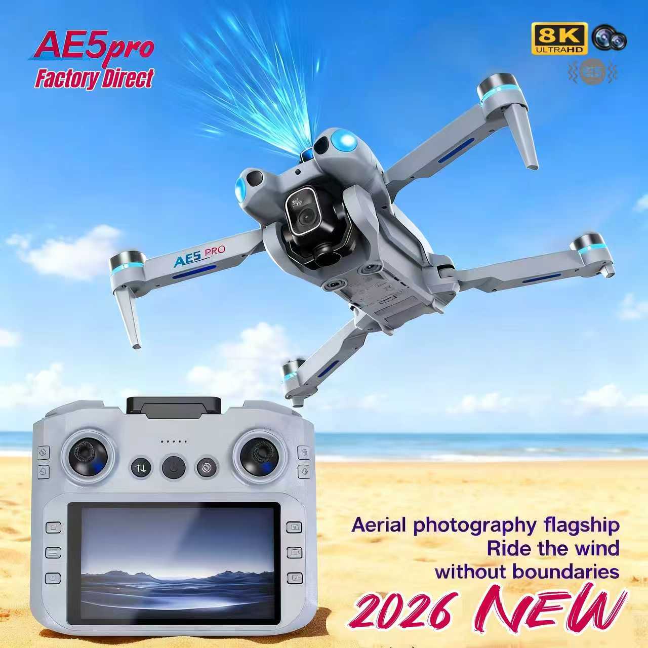 Jjrc Drone X12 - 5KM 8K Professional HD Dual Camera