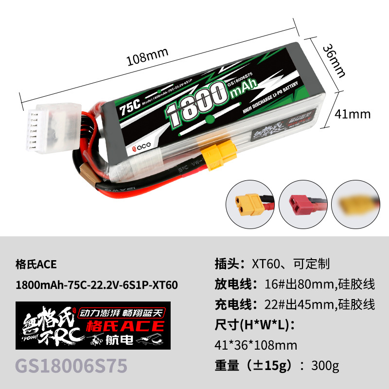 2Pcs Gens ACE 22.2V Lipo Batte - огляд і ціна Drone Battery Lipo