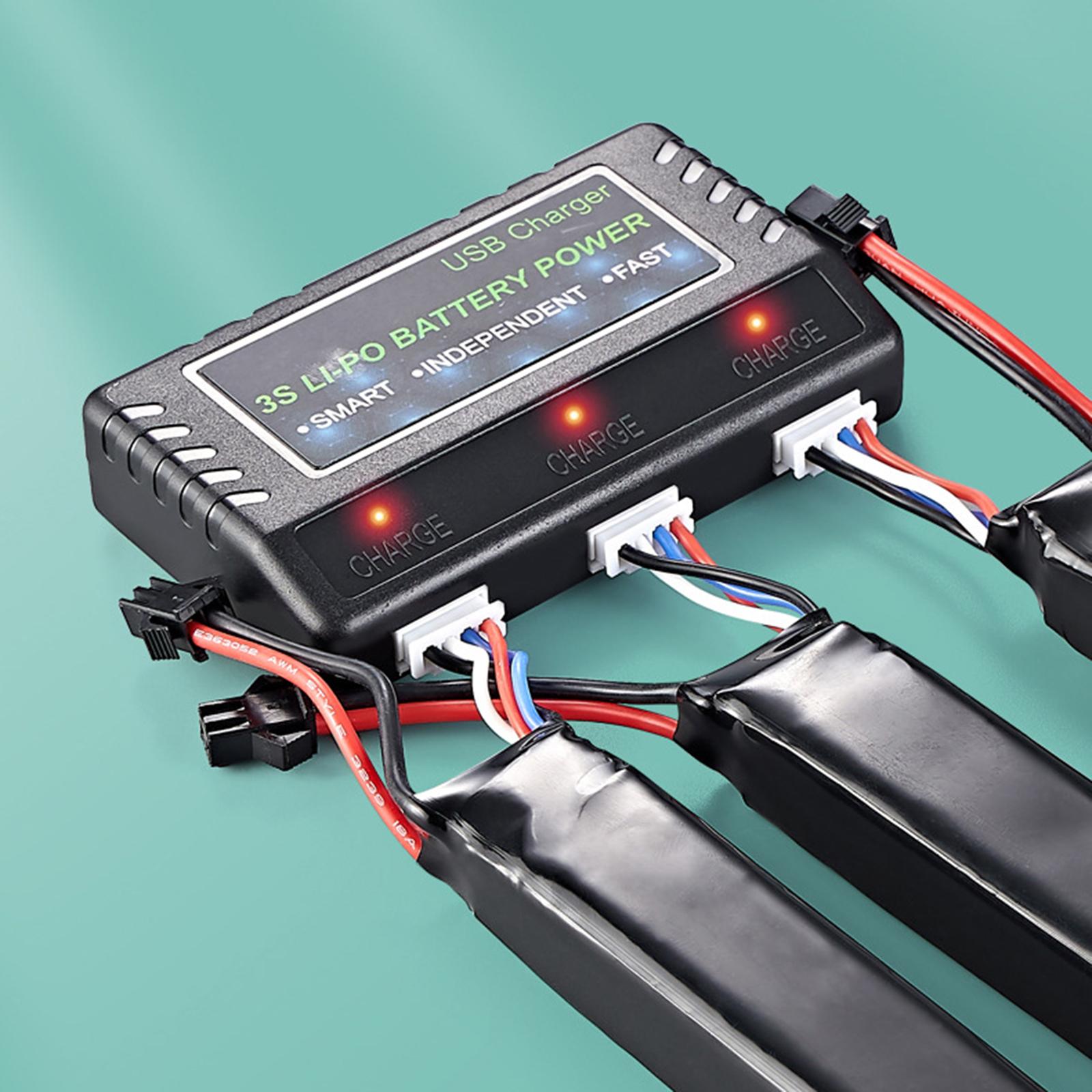 Triple Slot 3S Lipo Battery Ch - огляд і ціна Drone Battery 3S