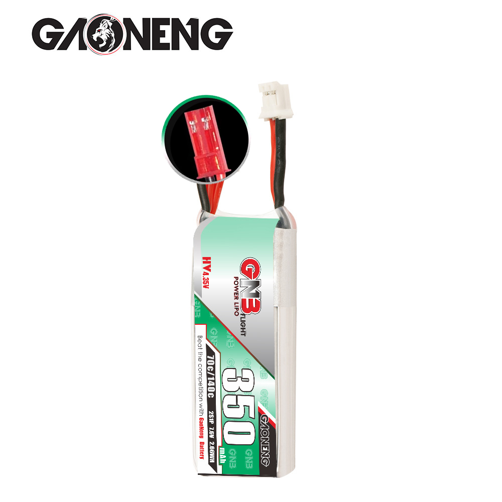 GAONENG GNB 2S 7.6V 350mAh 70C - огляд і ціна Drone Battery Lipo